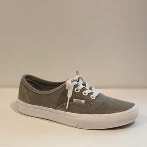 Grey Canvas Vans